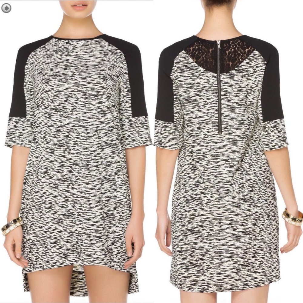 French Connection Sahara Wave 3/4 Sleeve Dress 2